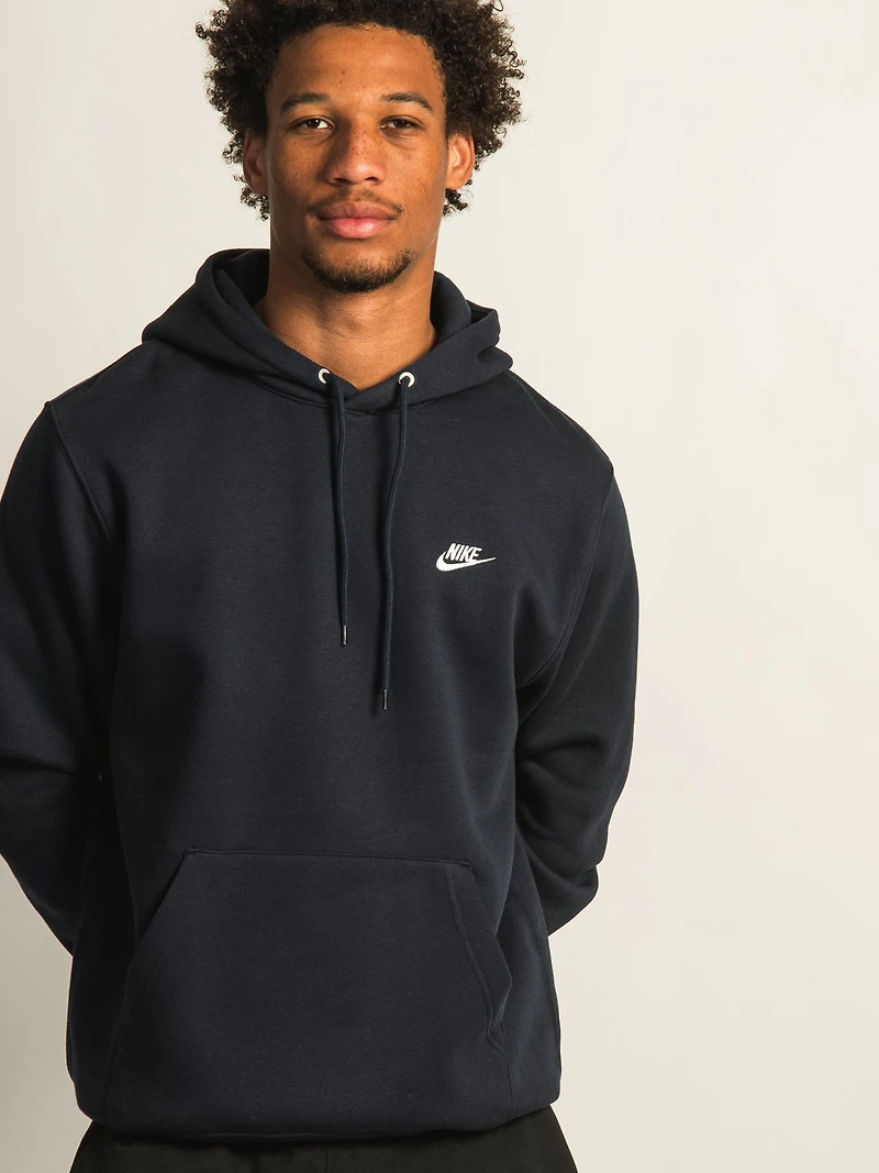 HOODIE NIKE SPORTSWEAR CLUB PULLOVER - OBSIDIAN