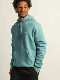 NIKE SPORTSWEAR CLUB PULLOVER HOODIE - DENIM TURQUOISE
