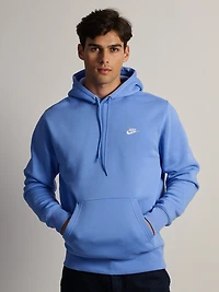 NIKE SPORTSWEAR CLUB PULL OVER HODDIE - ROYAL PULSE
