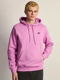 NIKE SPORTSWEAR CLUB PULL OVER HODDIE - MAGENTA