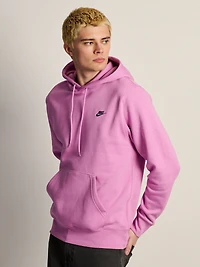 NIKE SPORTSWEAR CLUB PULL OVER HODDIE - MAGENTA