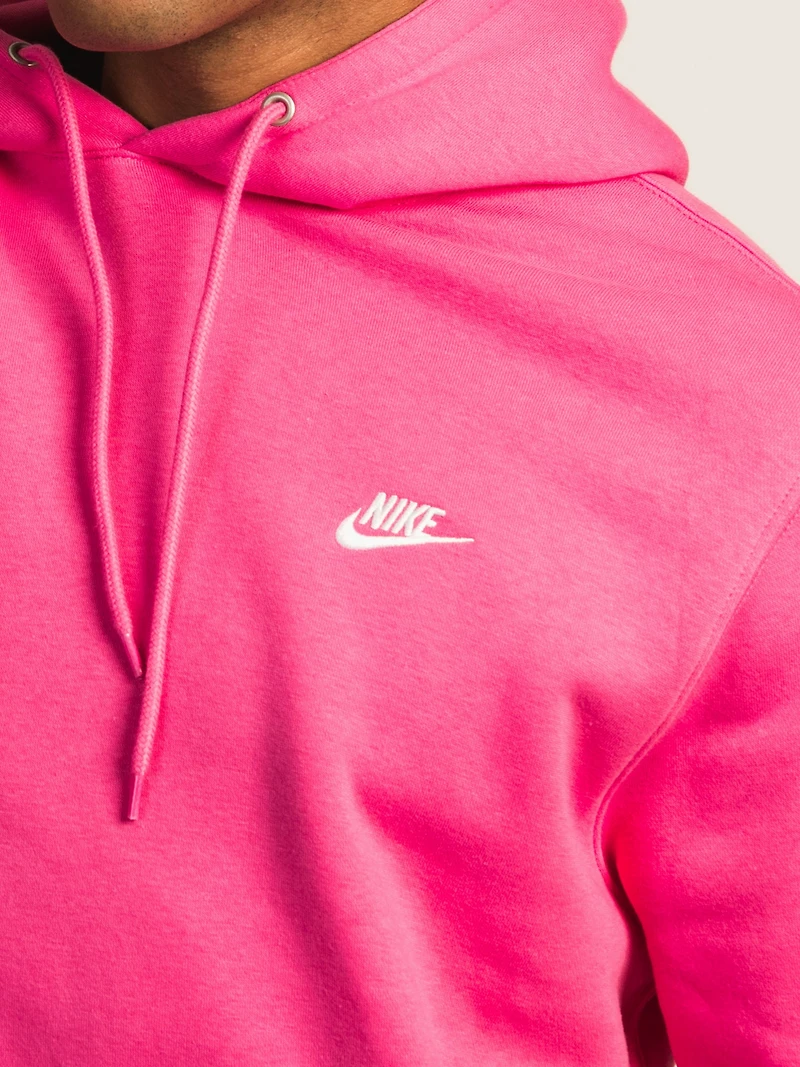 NIKE SPORTSWEAR CLUB PULLOVER HOODIE - PINK