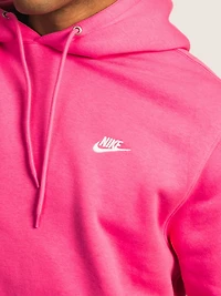 NIKE SPORTSWEAR CLUB PULLOVER HOODIE - PINK