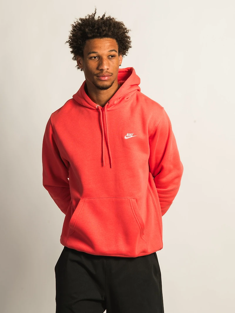NIKE SPORTSWEAR CLUB PULL OVER HOODIE - MAGIC EMBER