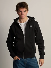 NIKE SPORTSWEAR CLUB FULL ZIP HOODIE