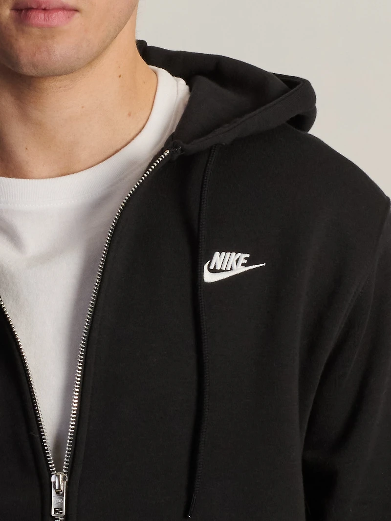 NIKE SPORTSWEAR CLUB FULL ZIP HOODIE