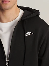 NIKE SPORTSWEAR CLUB FULL ZIP HOODIE