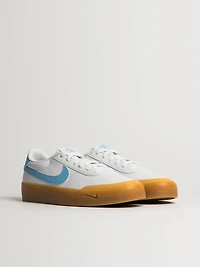 MENS NIKE COURT SHOT SNEAKERS - BLUE/WHITE