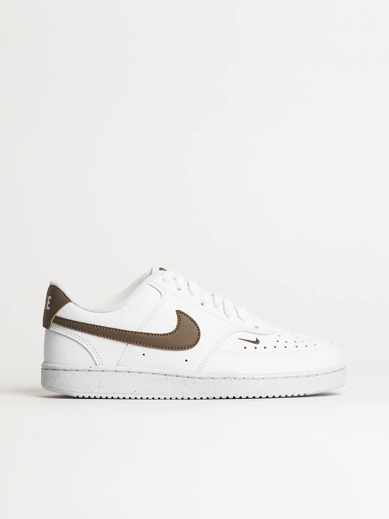 WOMENS NIKE COURT VISION LOW NEXT NATURE SNEAKER - WHITE