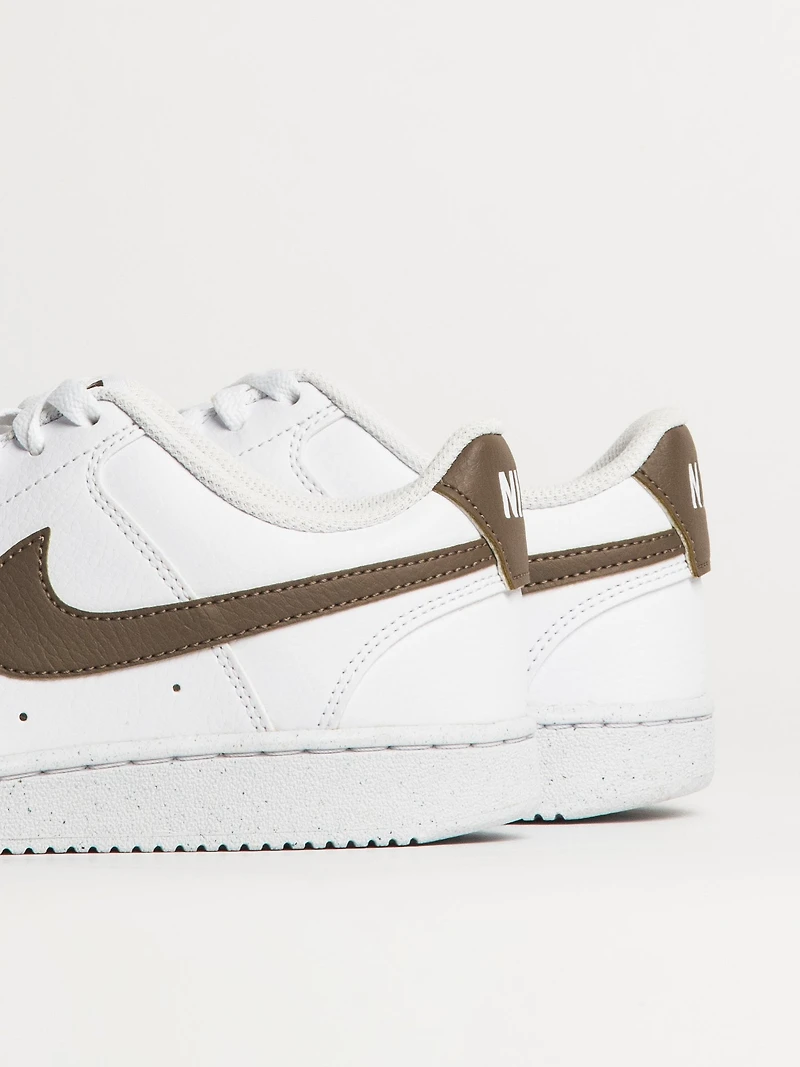 WOMENS NIKE COURT VISION LOW NEXT NATURE SNEAKER - WHITE