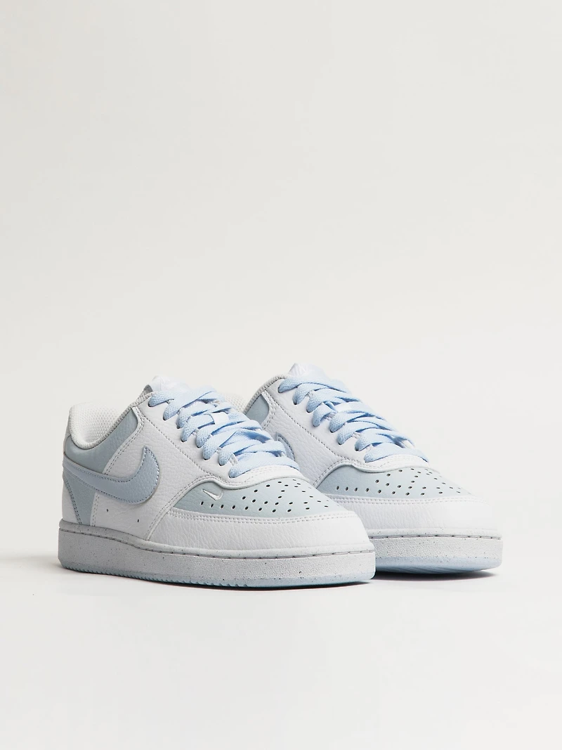 NIKE COURT VISION LOW NXT NATURE SNEAKER - WHITE/BLUE