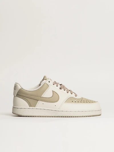 NIKE COURT VISION LOW NXT NATURE SNEAKER - CREAM