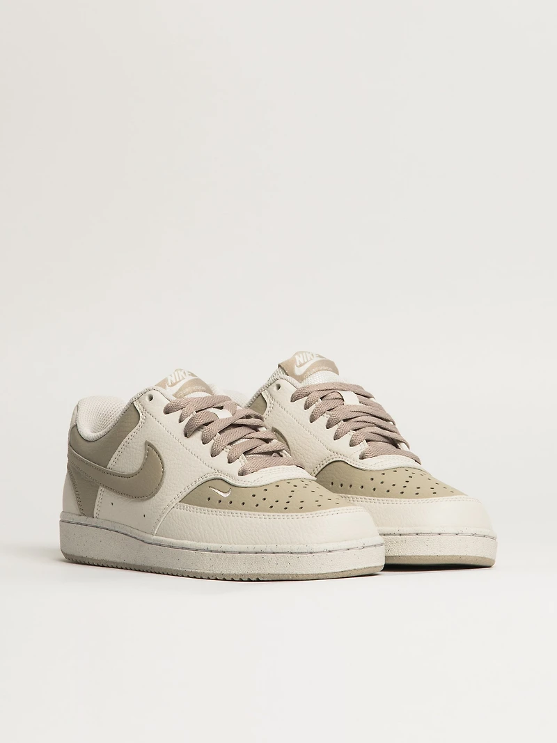 SNEAKER NEXT NATURE NIKE COURT VISION LOW POUR FEMME - CRÈME
