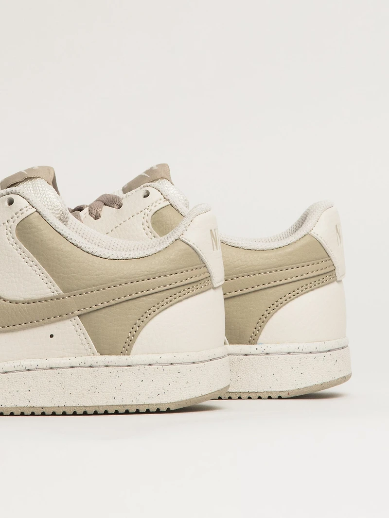 NIKE COURT VISION LOW NXT NATURE SNEAKER - CREAM