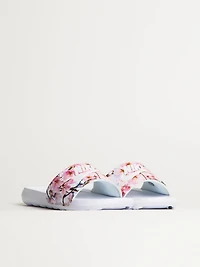 WOMENS NIKE VICTORI ONE SLIDE - WHITE/FLORAL PRINT
