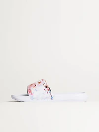 WOMENS NIKE VICTORI ONE SLIDE - WHITE/FLORAL PRINT