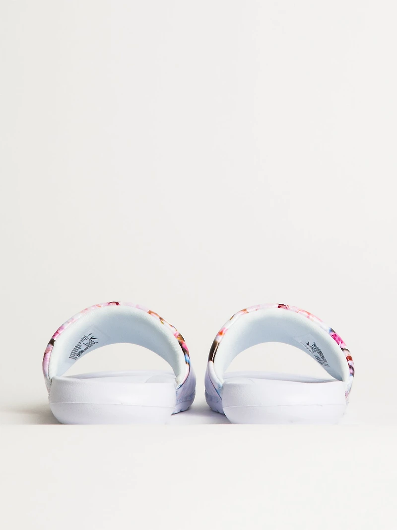 WOMENS NIKE VICTORI ONE SLIDE - WHITE/FLORAL PRINT