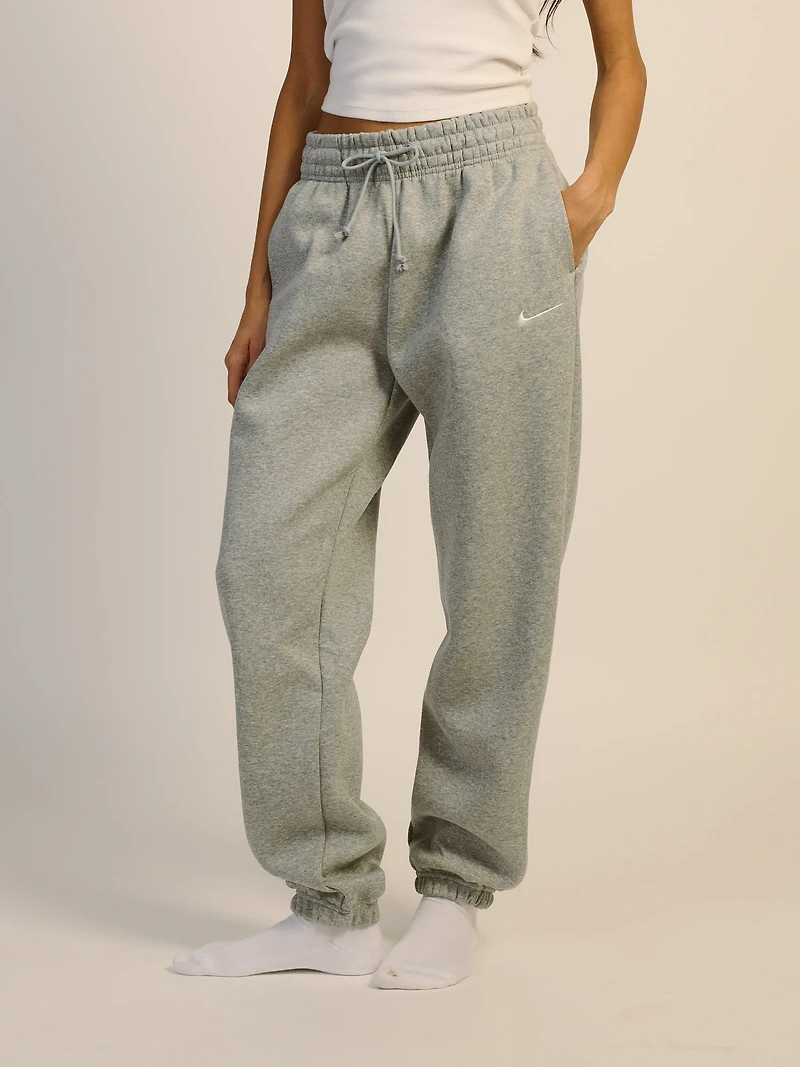 NIKE SPORTSWEAR PHOENIX FLEECE OVERSIZED PANTALON - GRIS CHINÉ