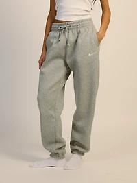 NIKE SPORTSWEAR PHOENIX FLEECE OVERSIZED PANTALON - GRIS CHINÉ