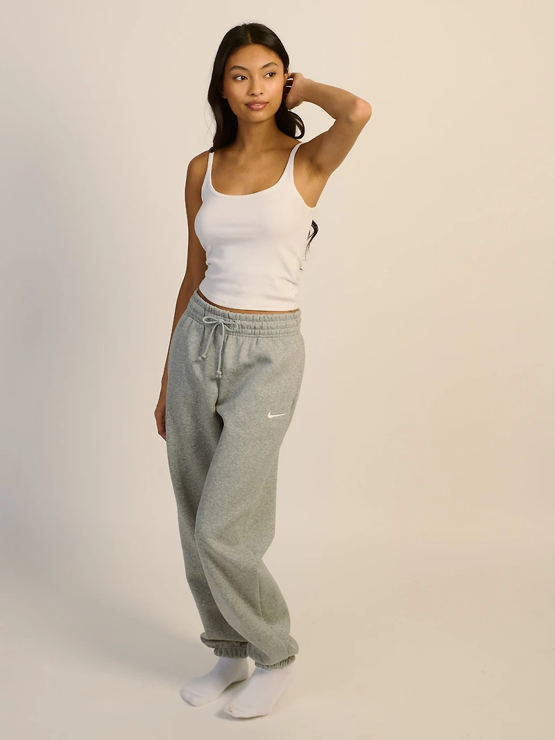 NIKE SPORTSWEAR PHOENIX FLEECE OVERSIZED PANT - HEATHER GREY