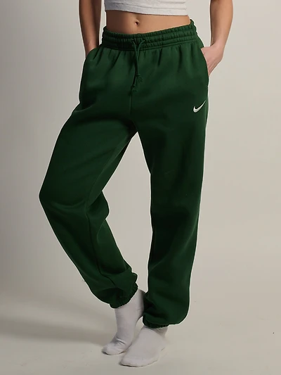 NIKE SPORTSWEAR PHOENIX FLEECE HIGHRISE OVERSIED PANT - FOREST