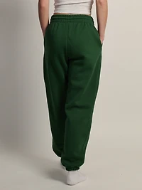 NIKE SPORTSWEAR PHOENIX FLEECE HIGHRISE OVERSIED PANT - FOREST