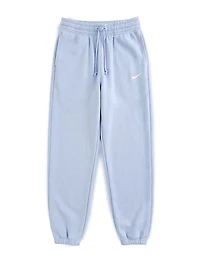NIKE SPORTSWEAR PHOENIX FLEECE PANTALON OVERSIZE HAUTE - BLEU