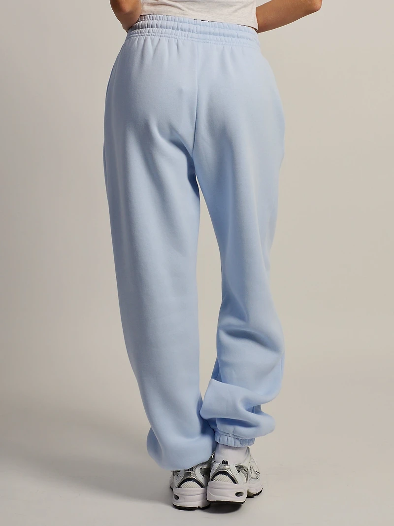 NIKE SPORTSWEAR PHOENIX FLEECE PANTALON OVERSIZE HAUTE - BLEU