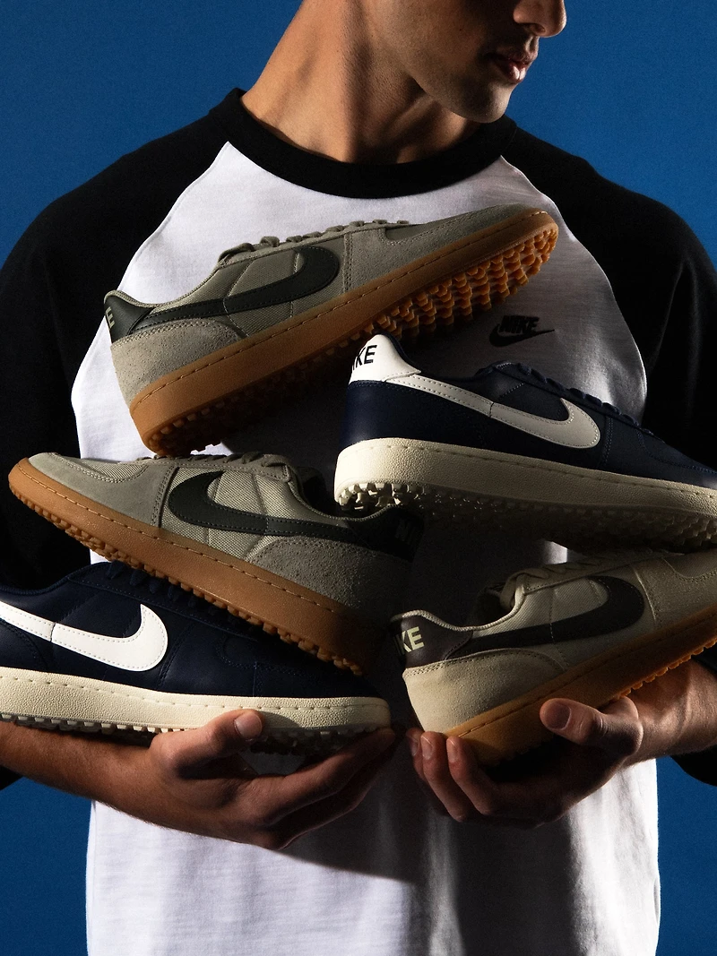 MENS NIKE FIELD GENERAL SNEAKER - LIGHT ARMY