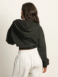 NIKE SPORTSWEAR STREET CROP FULL ZIP HOODIE