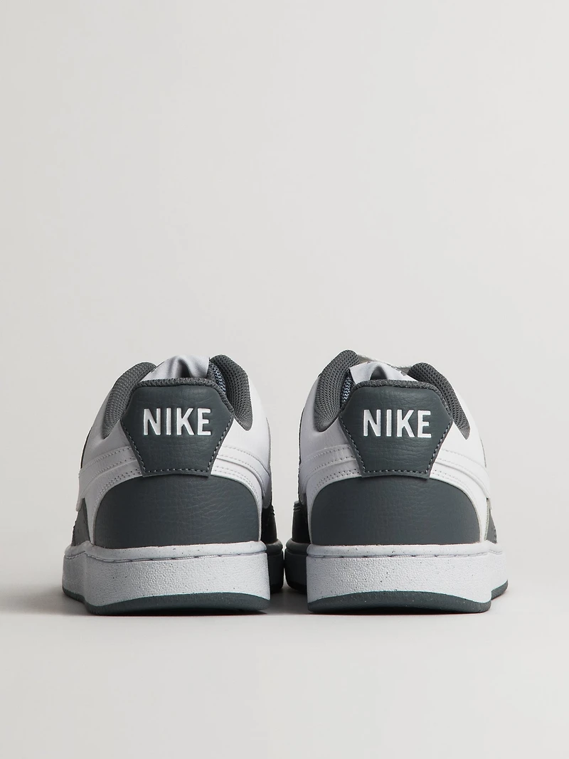 MENS NIKE COURT VISION LOW SNEAKER - GREY
