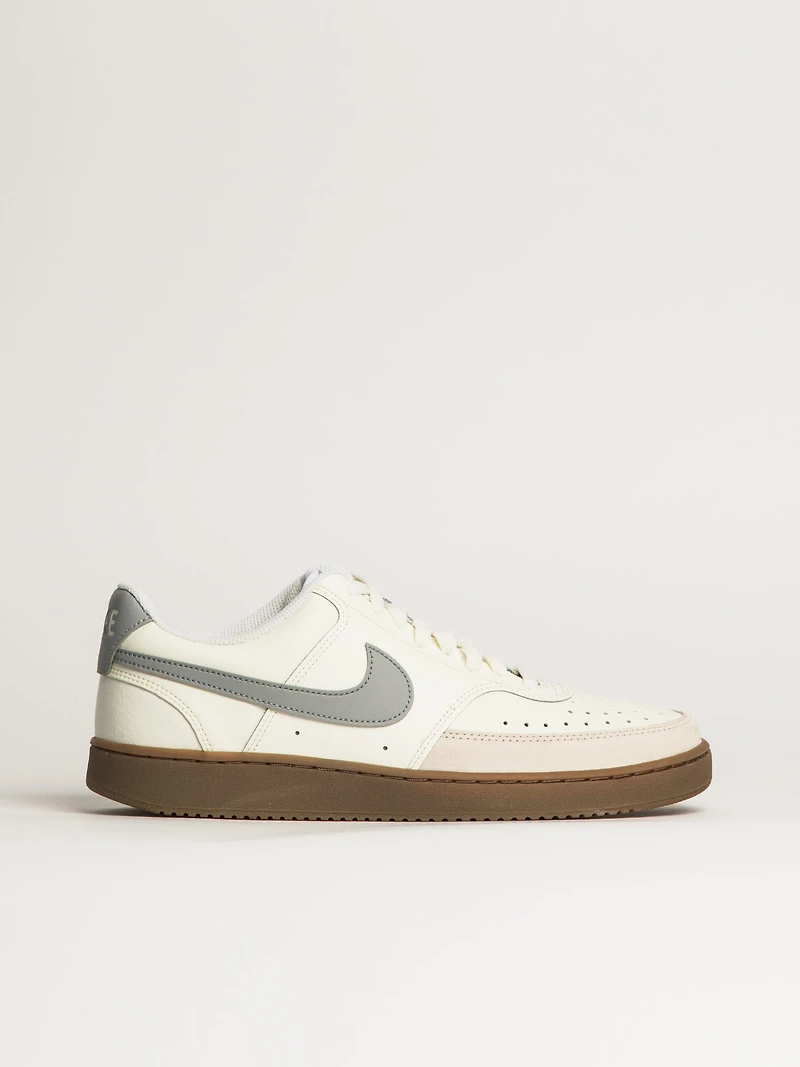 HOMMES NIKE COURT VISION LOW SNEAKER - BLANC/GRIS