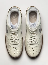 HOMMES NIKE COURT VISION LOW SNEAKER - BLANC/GRIS