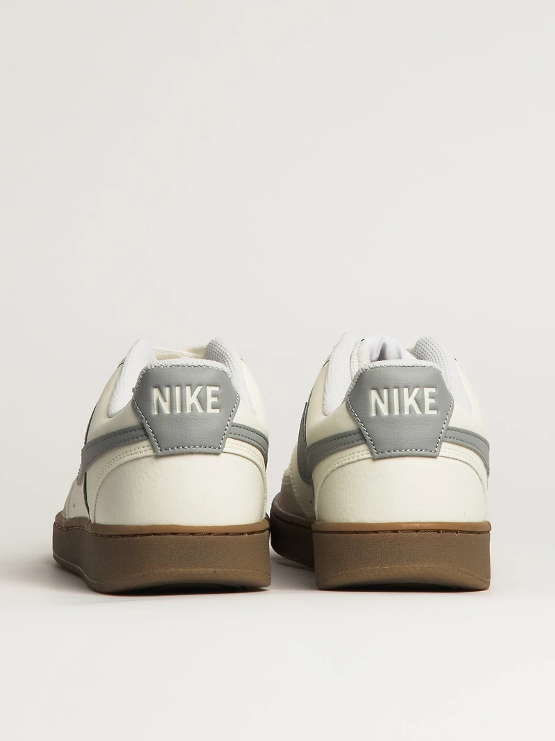HOMMES NIKE COURT VISION LOW SNEAKER - BLANC/GRIS