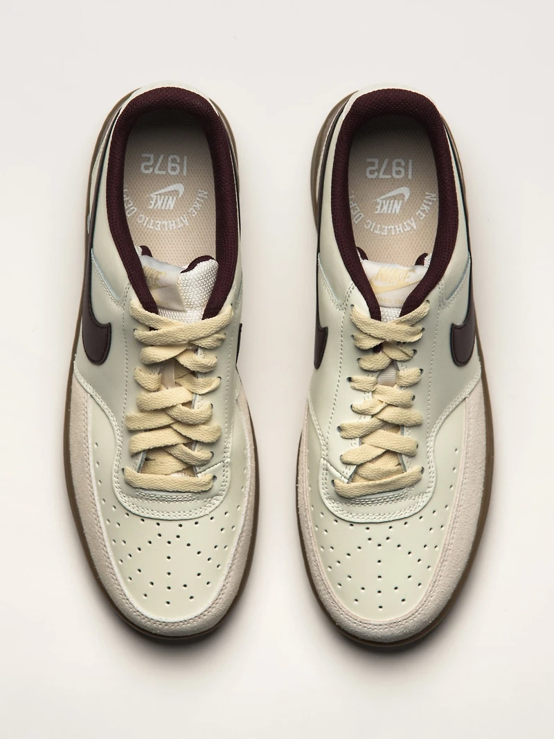 HOMMES NIKE COURT VISION LOW SNEAKER - WHITE