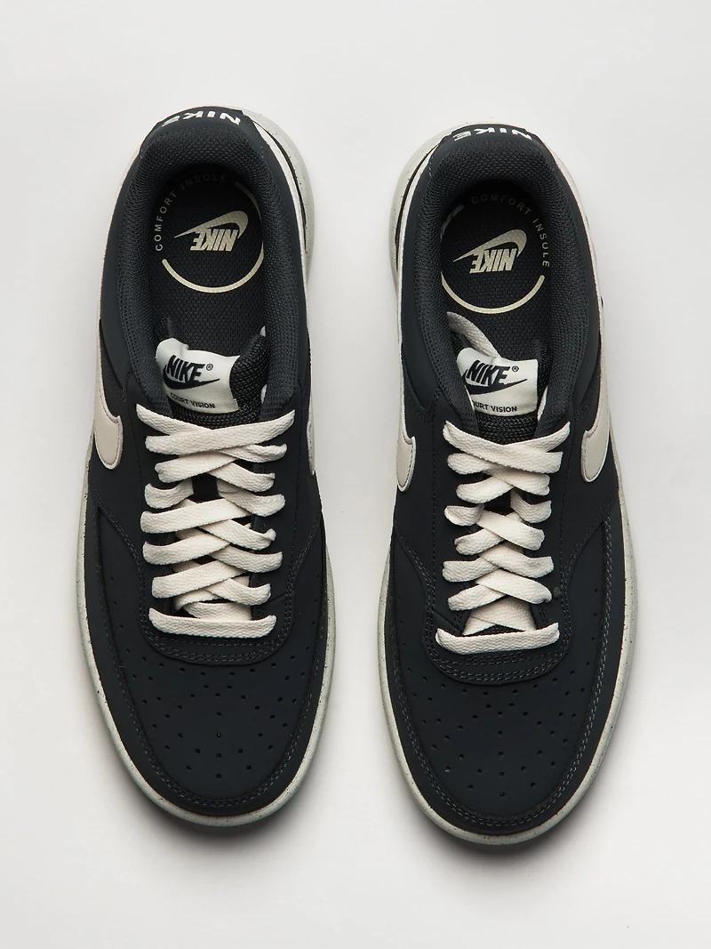 MENS NIKE COURT VISION LOW PREMIUM SNEAKER