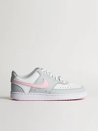 WOMENS NIKE COURT VISION SNEAKER - PINK FOAM