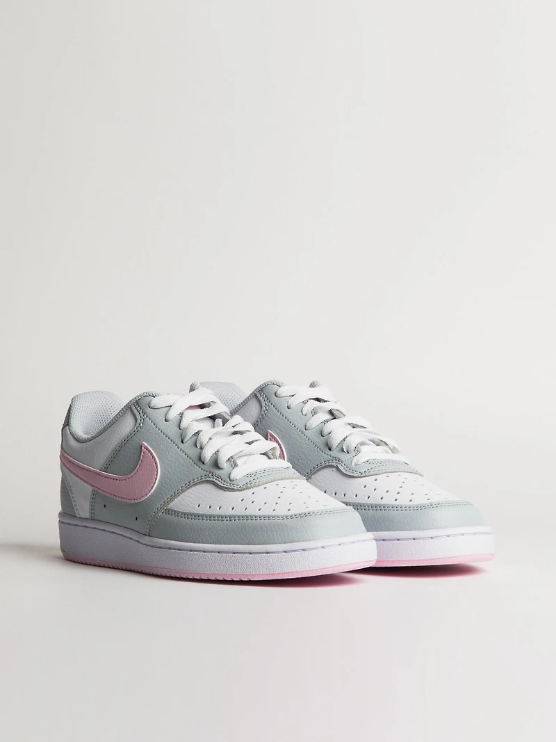 WOMENS NIKE COURT VISION SNEAKER - PINK FOAM