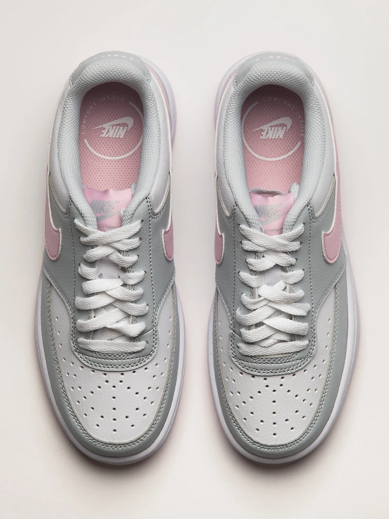 WOMENS NIKE COURT VISION SNEAKER - PINK FOAM