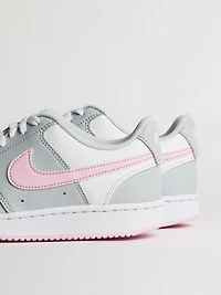 WOMENS NIKE COURT VISION SNEAKER - PINK FOAM
