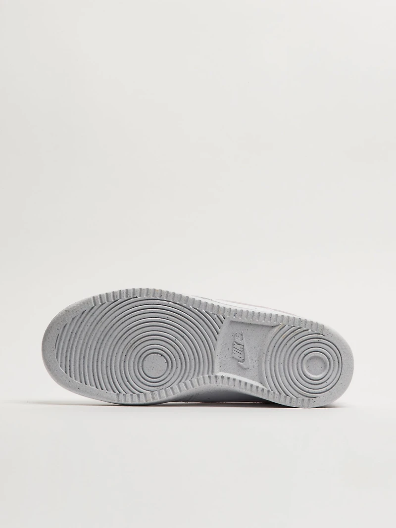 WOMENS NIKE COURT VISION LOW SNEAKER - WHITE/PINK