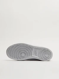 WOMENS NIKE COURT VISION LOW SNEAKER - WHITE/PINK