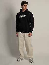 HOODIE CHENILLE NIKE CLUB P/O - NOIR