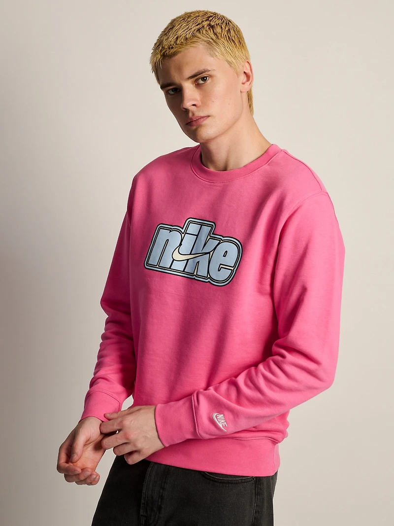 NIKE FIT CREWNECK - PINK