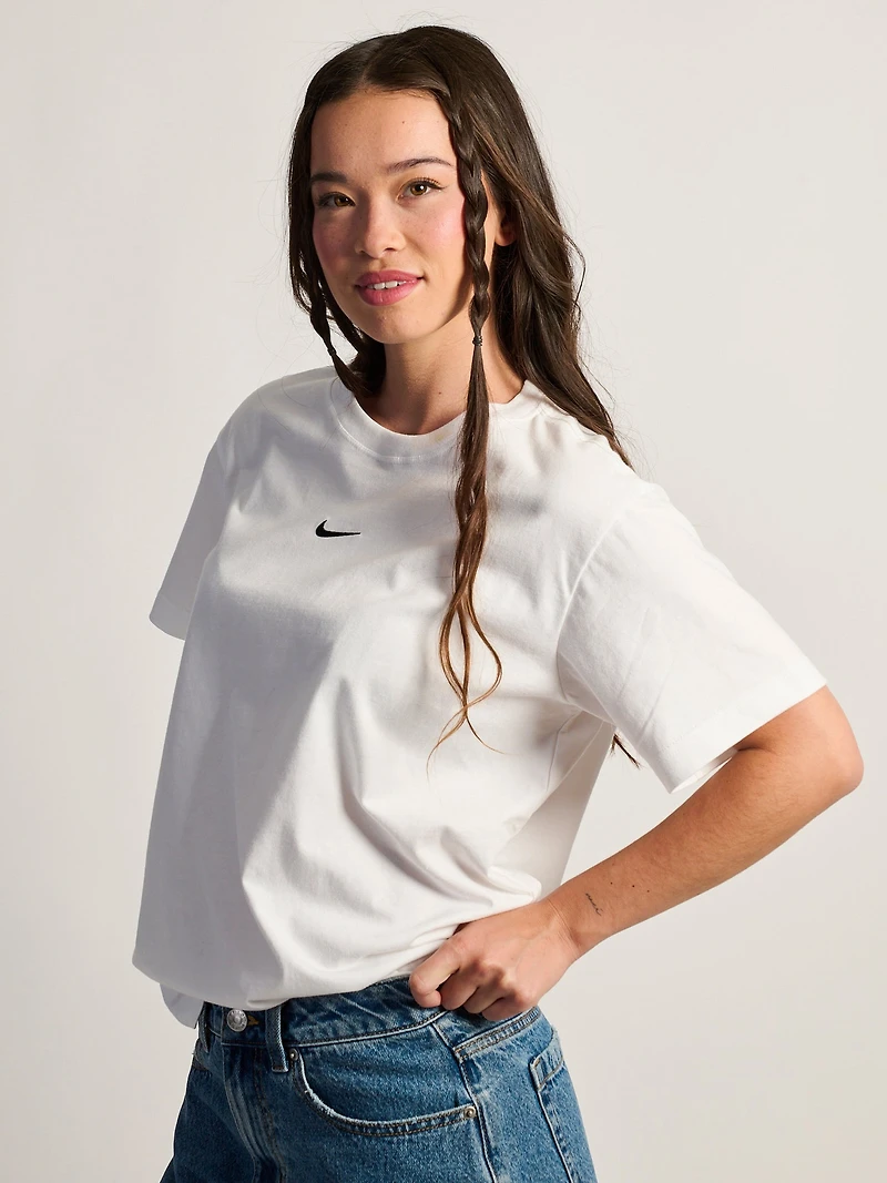 T-SHIRT NIKE SPORTSWEAR CLASSIC - BLANC/NOIR