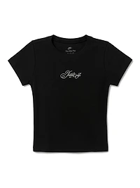 NIKE SPORTSWEAR RIB MOD CROP JDI TEE