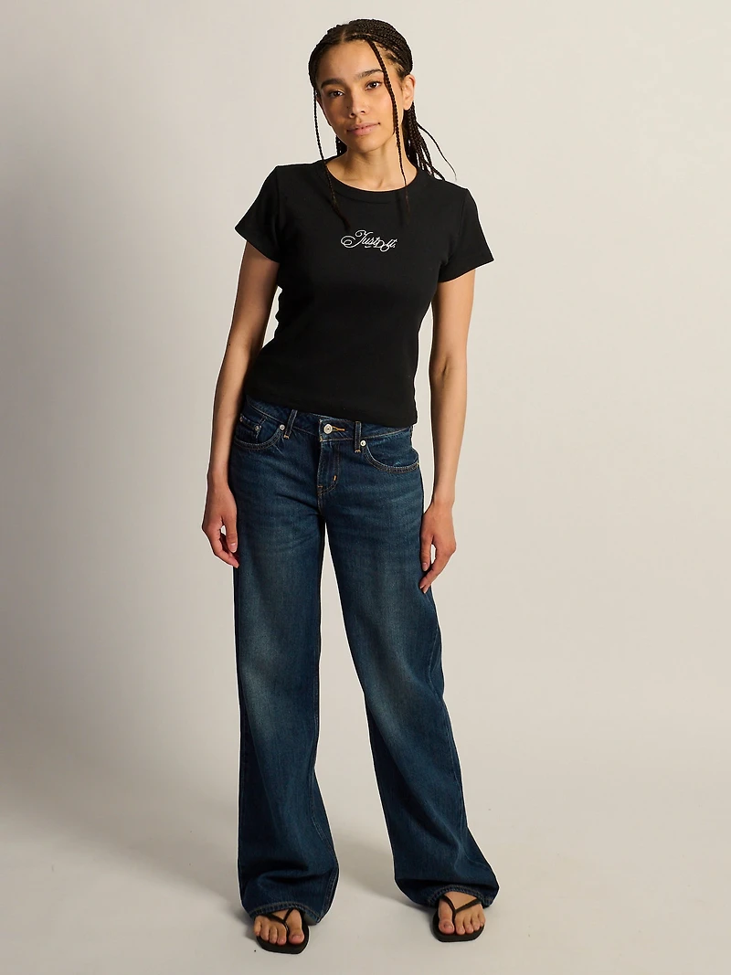 T-SHIRT CROP JDI NIKE SPORTSWEAR RIB MOD