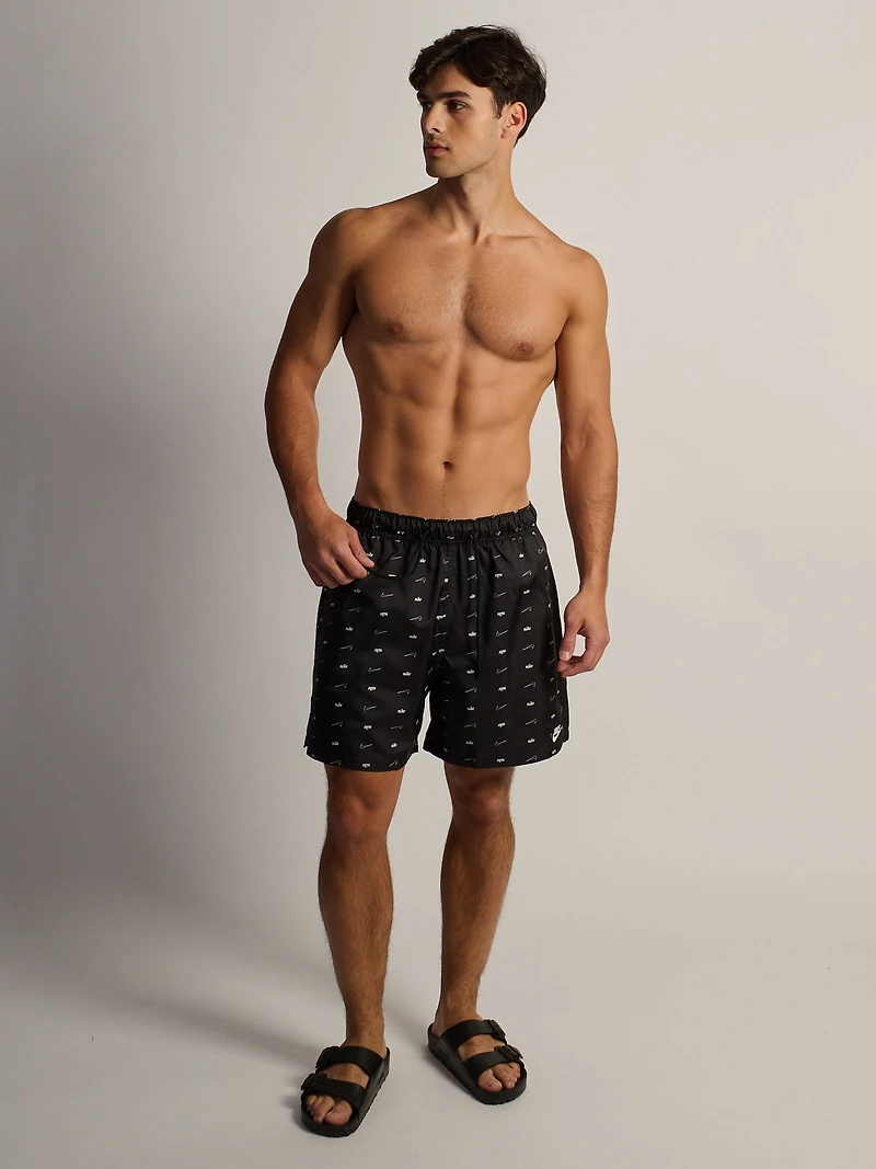 NIKE CLUB WOVEN ALL OVER PRINT FLOW SHORT