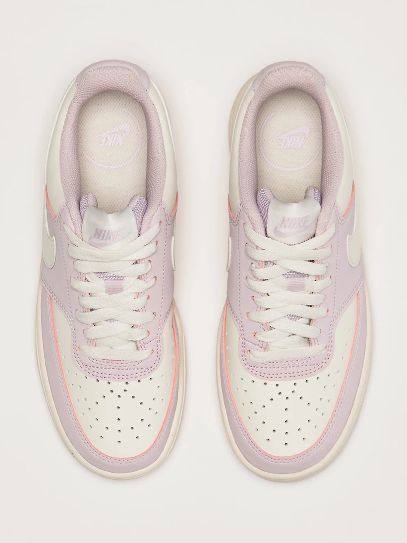 SNEAKER NIKE COURT VISION BASSE - LILAS
