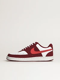 WOMENS NIKE COURT VISION LOW SNEAKER - TEAM RED/WHITE